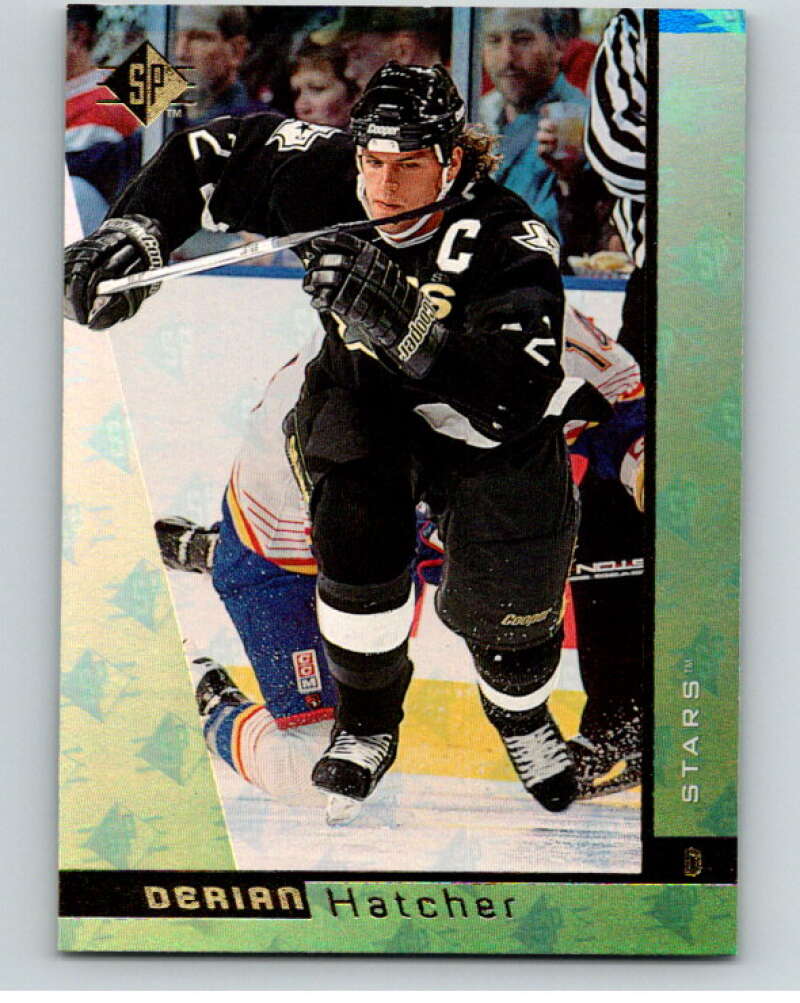 1996-97 SP Hockey #45 Derian Hatcher Dallas Stars V90982 Image 1