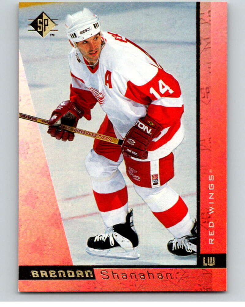 1996-97 SP Hockey #50 Brendan Shanahan Detroit Red Wings V90987 Image 1