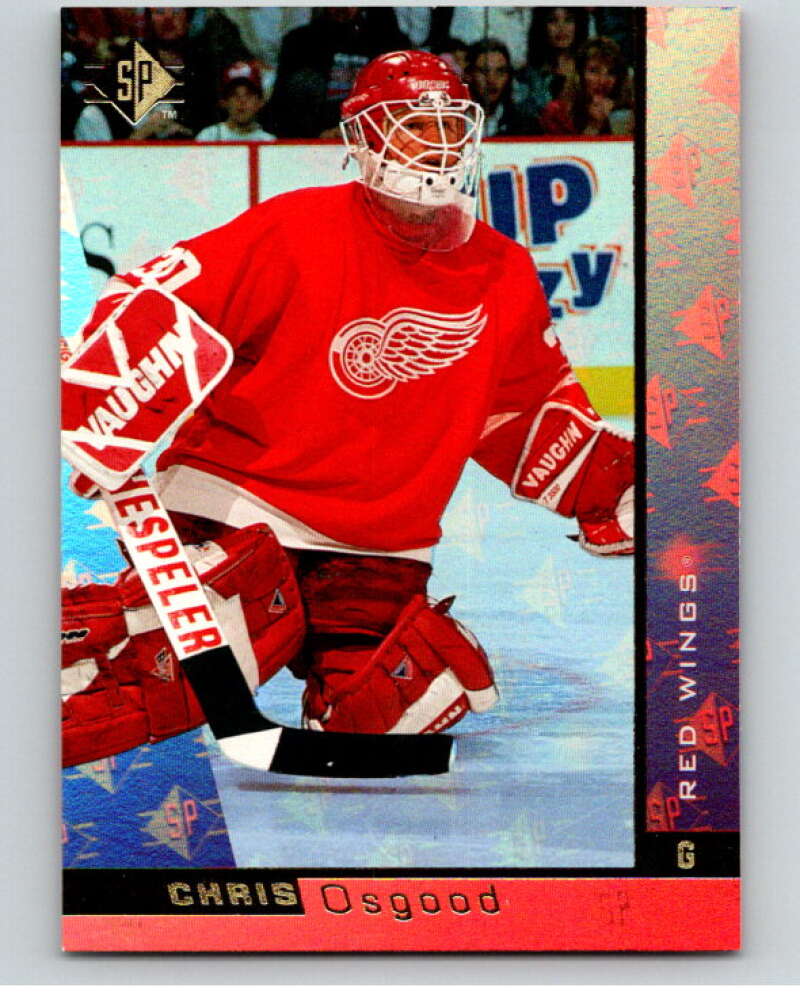 1996-97 SP Hockey #51 Chris Osgood Detroit Red Wings V90988 Image 1