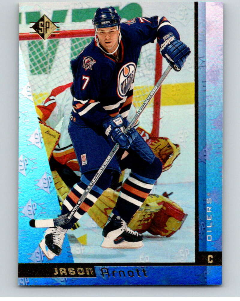 1996-97 SP Hockey #55 Jason Arnott Edmonton Oilers V90992 Image 1