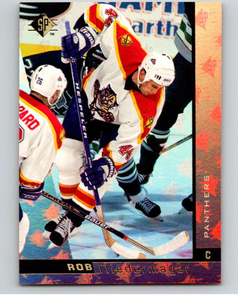 1996-97 SP Hockey #62 Rob Niedermayer Florida Panthers V90998 Image 1