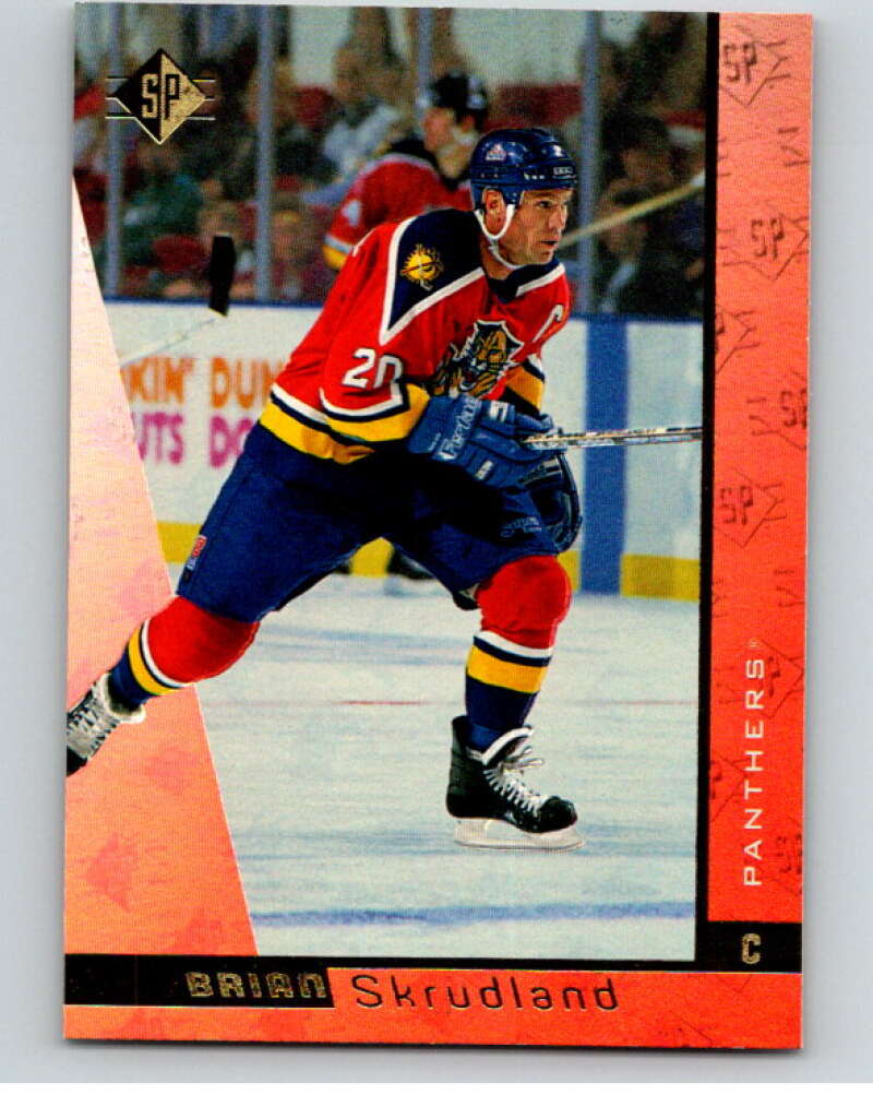 1996-97 SP Hockey #64 Brian Skrudland Florida Panthers V91000 Image 1