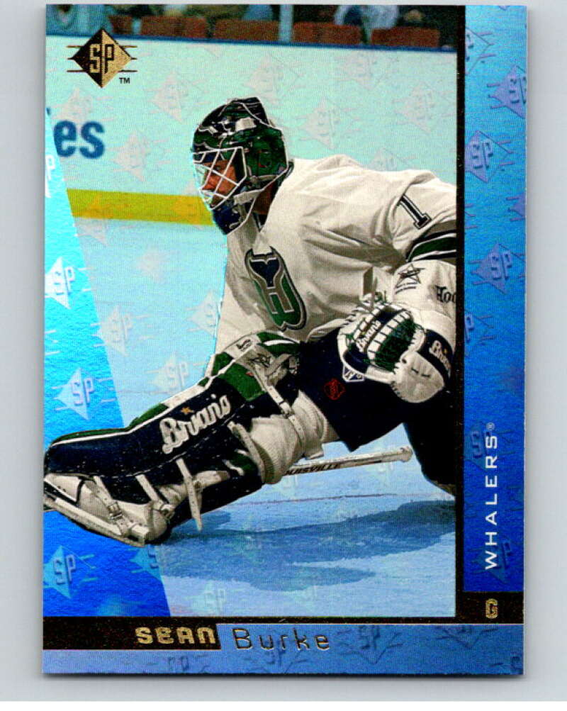 1996-97 SP Hockey #70 Sean Burke Hartford Whalers V91005 Image 1