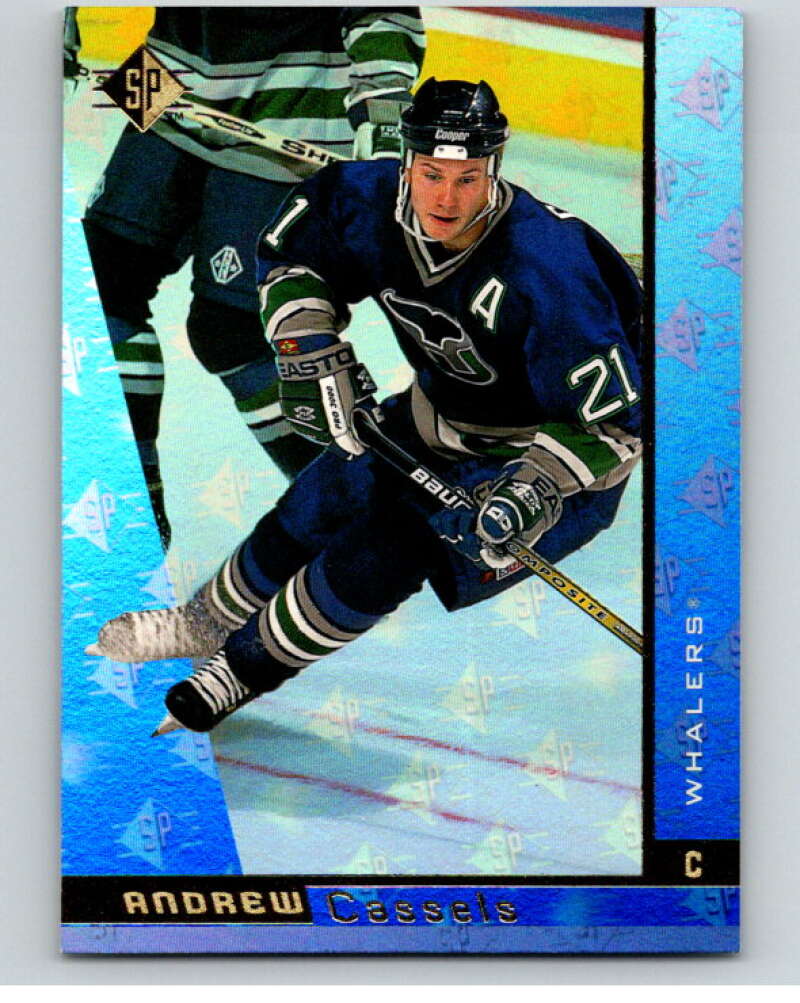 1996-97 SP Hockey #72 Andrew Cassels Hartford Whalers V91007 Image 1