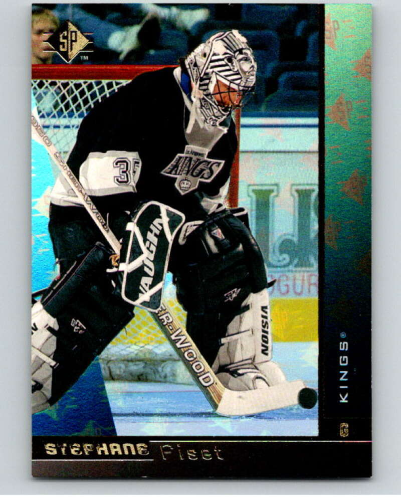 1996-97 SP Hockey #77 Stephane Fiset Los Angeles Kings V91012 Image 1
