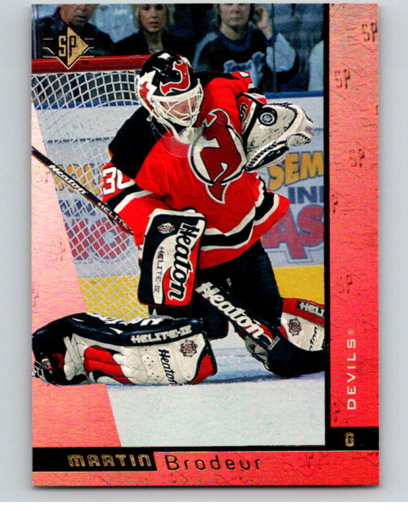 1996-97 SP Hockey #86 Martin Brodeur New Jersey Devils V91021 Image 1