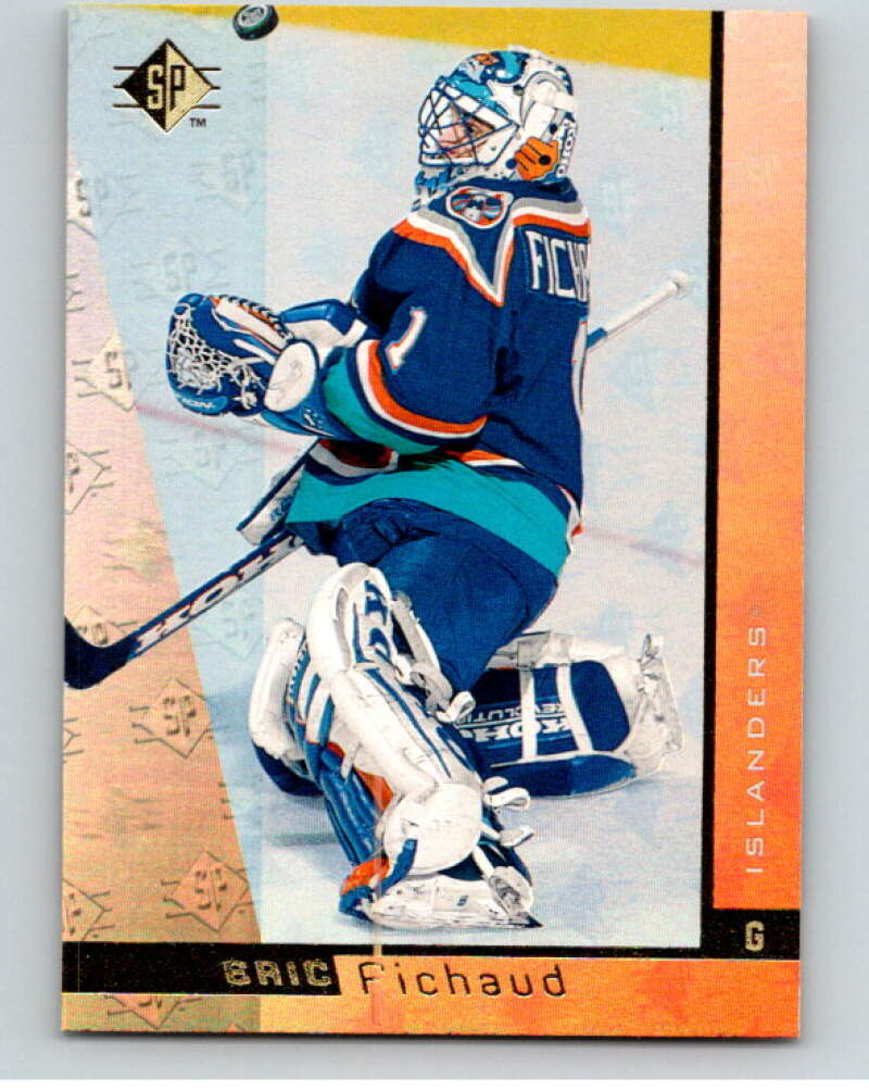 1996-97 SP Hockey #92 Eric Fichaud New York Islanders V91027 Image 1