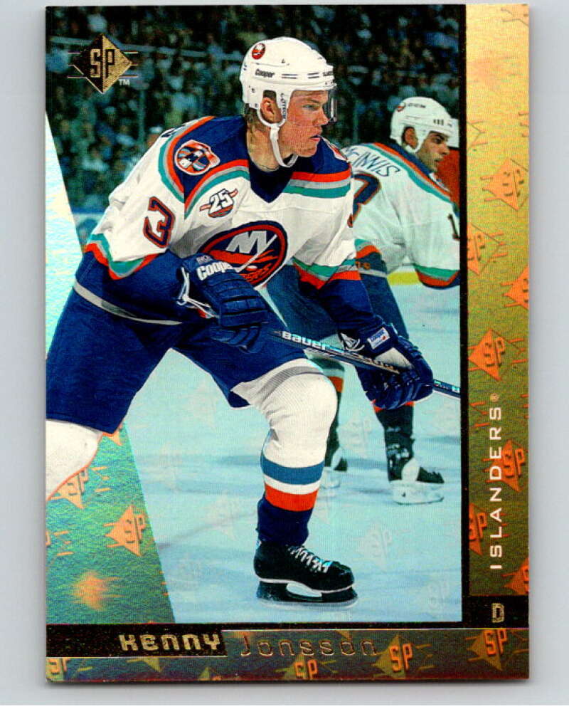 1996-97 SP Hockey #93 Kenny Jonsson New York Islanders V91028 Image 1