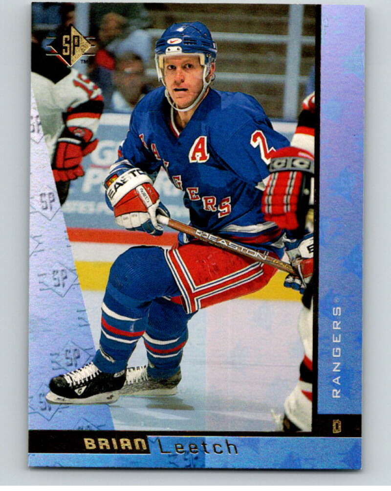 1996-97 SP Hockey #101 Brian Leetch New York Rangers V91034 Image 1