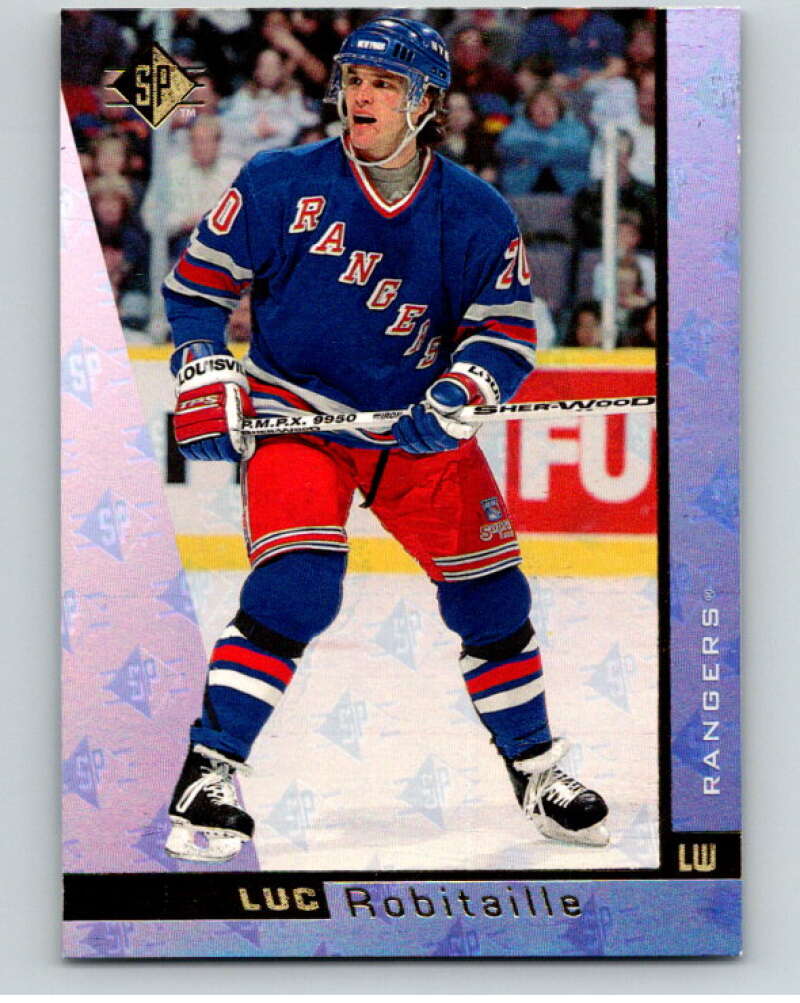 1996-97 SP Hockey #102 Luc Robitaille New York Rangers V91035 Image 1