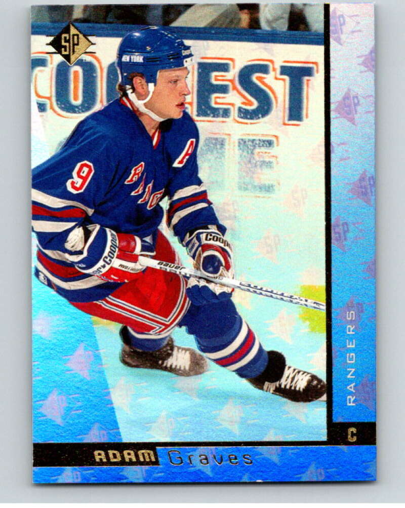 1996-97 SP Hockey #103 Adam Graves New York Rangers V91036 Image 1