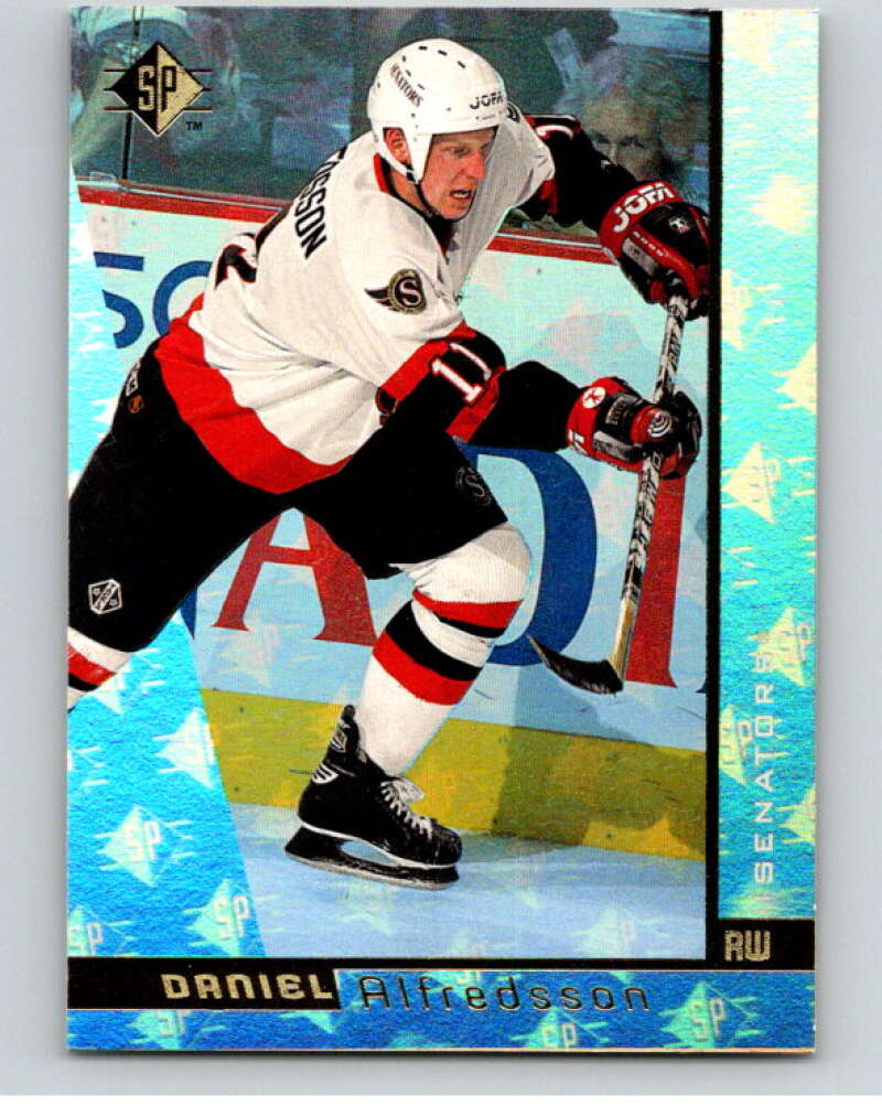 1996-97 SP Hockey #107 Daniel Alfredsson Ottawa Senators V91040 Image 1