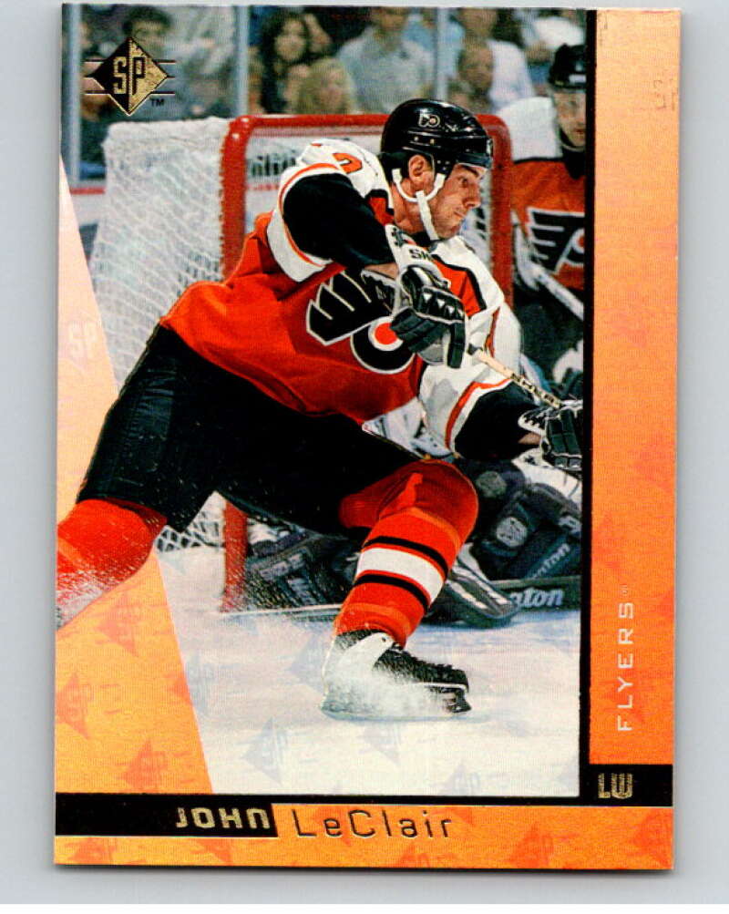 1996-97 SP Hockey #112 John LeClair Philadelphia Flyers V91045 Image 1