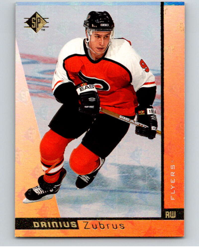 1996-97 SP Hockey #117 Dainius Zubrus RC Rookie Flyers V91050 Image 1