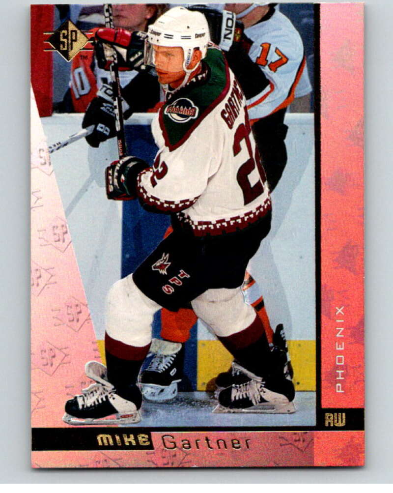 1996-97 SP Hockey #123 Mike Gartner Phoenix Coyotes V91056 Image 1