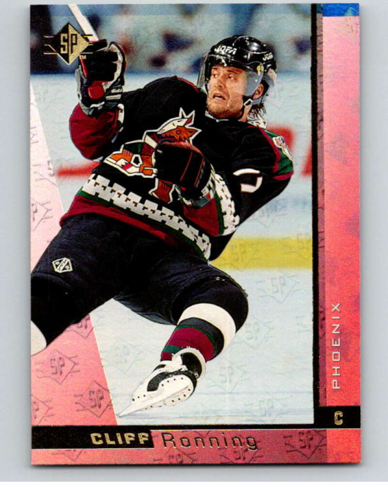 1996-97 SP Hockey #124 Cliff Ronning Phoenix Coyotes V91057 Image 1