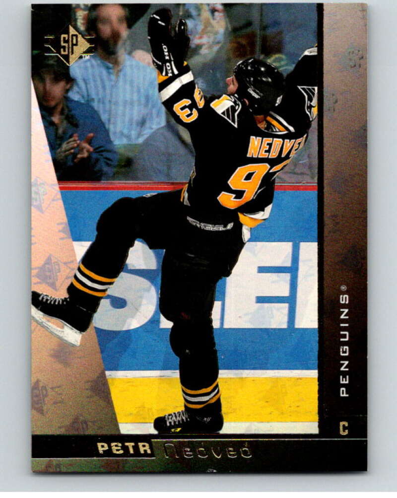 1996-97 SP Hockey #128 Petr Nedved Pittsburgh Penguins V91061 Image 1