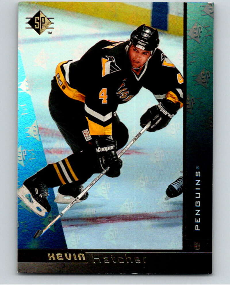 1996-97 SP Hockey #130 Kevin Hatcher Pittsburgh Penguins V91063 Image 1