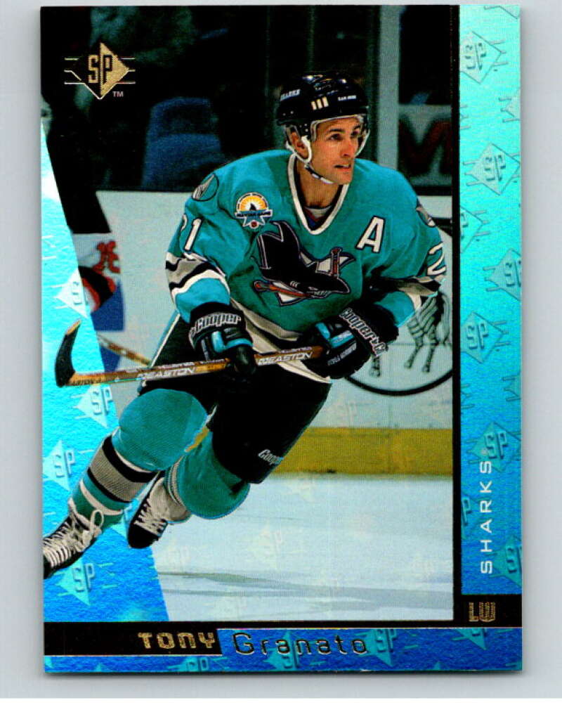 1996-97 SP Hockey #140 Tony Granato San Jose Sharks V91073 Image 1