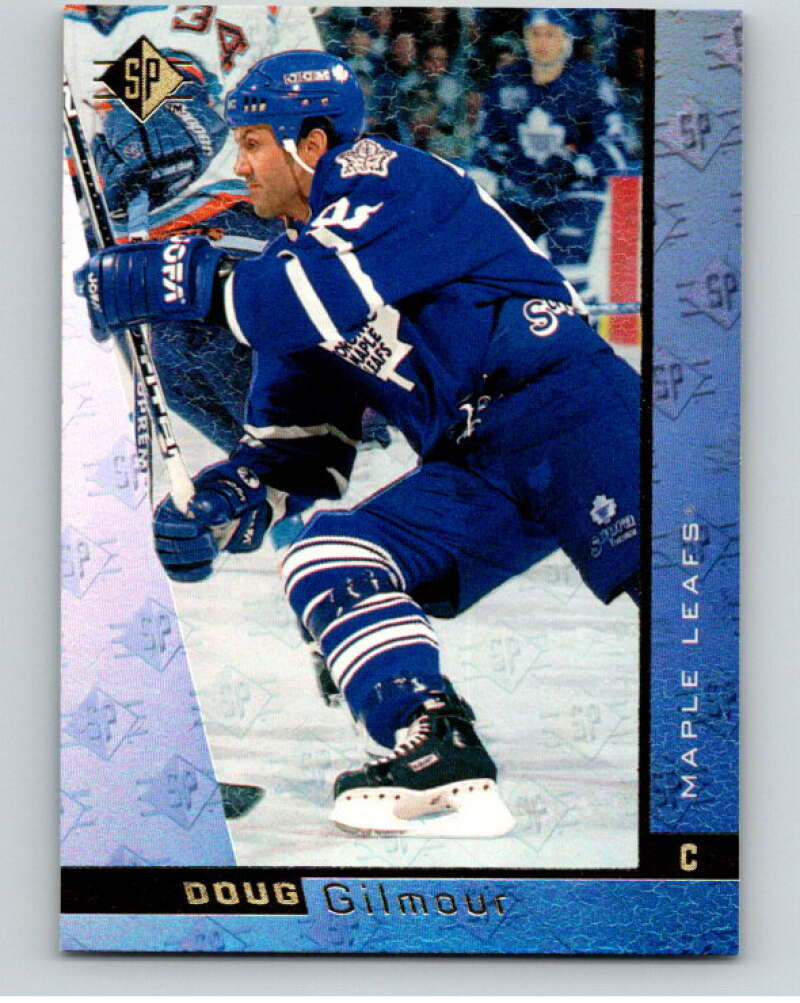 1996-97 SP Hockey #152 Doug Gilmour Toronto Maple Leafs V91083 Image 1