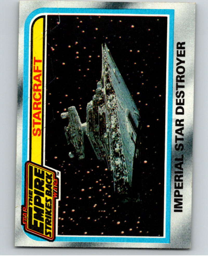1980 Topps The Empire Strikes Back #136 Imperial Star Destroyer V91126 Image 1
