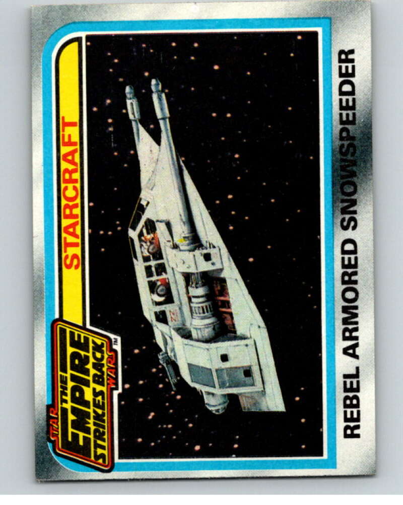 1980 Topps The Empire Strikes Back #139 Rebel Snowspeeder V91130 Image 1