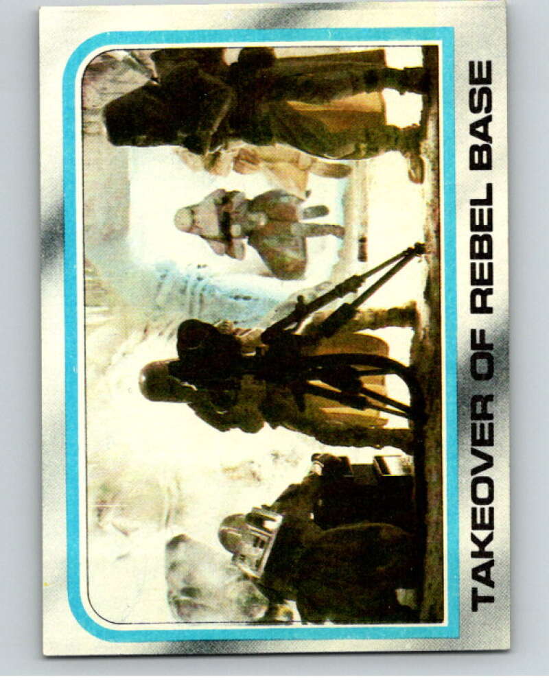 1980 Topps The Empire Strikes Back #166 Takeover of Rebel Base V91193 Image 1