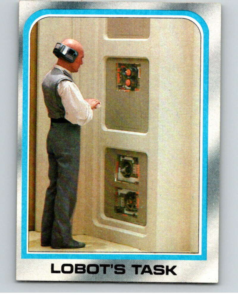 1980 Topps The Empire Strikes Back #191 Lobot's Task V91253 Image 1