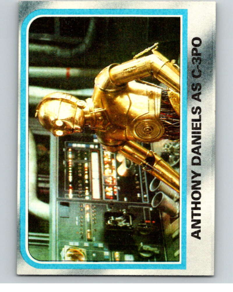 1980 Topps The Empire Strikes Back #227 Anthony Daniels as C-3PO V91333 Image 1