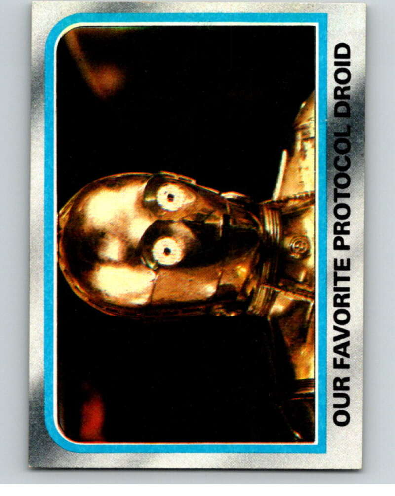 1980 Topps The Empire Strikes Back #228 Our Favorite Protocol Droid V91335 Image 1