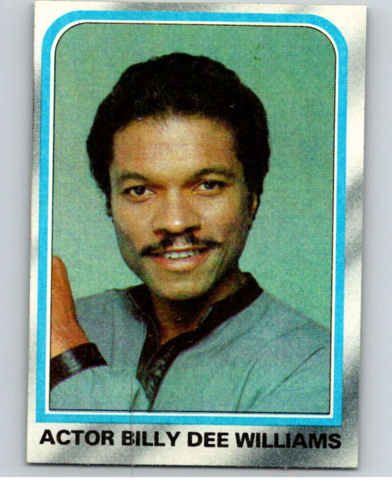 1980 Topps The Empire Strikes Back #231 Actor Billy Dee Williams V91345 Image 1