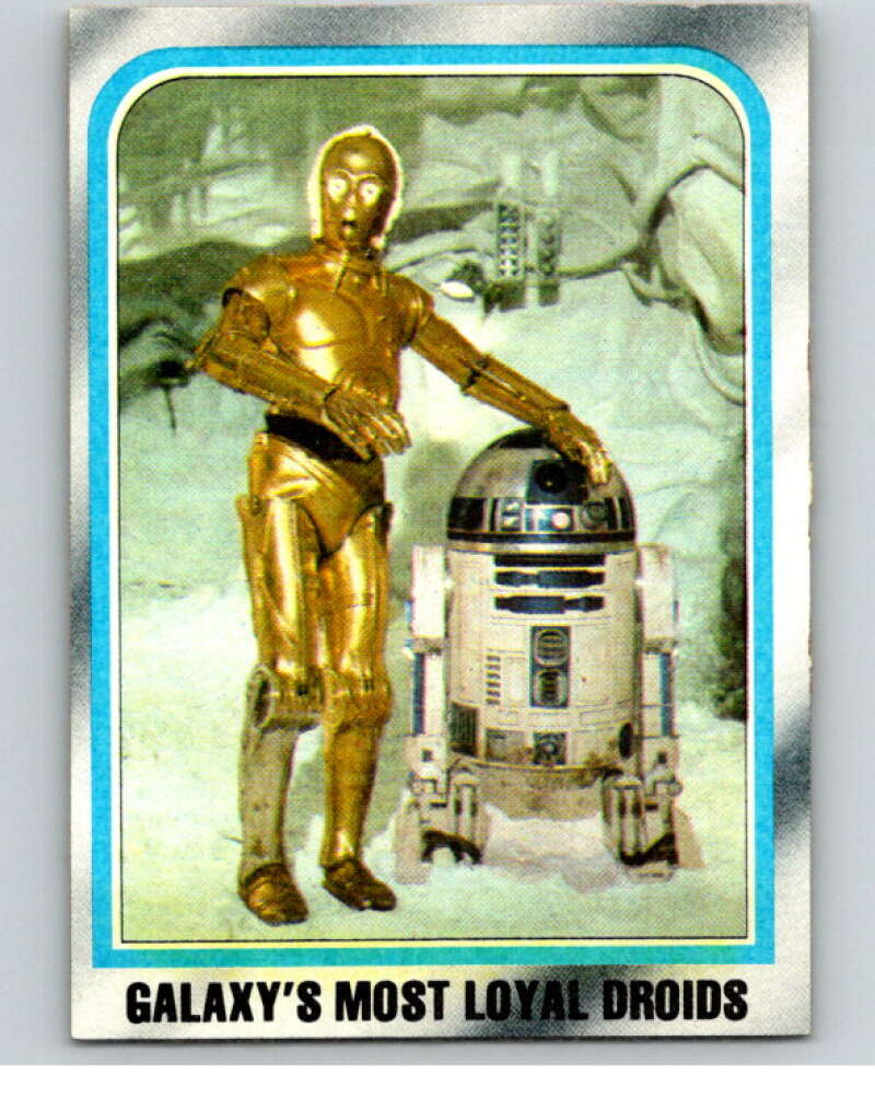 1980 Topps The Empire Strikes Back #232 Galaxy's Most Loyal Droids V91346 Image 1