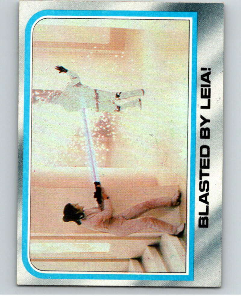 1980 Topps The Empire Strikes Back #236 Blasted by Leia! V91354 Image 1