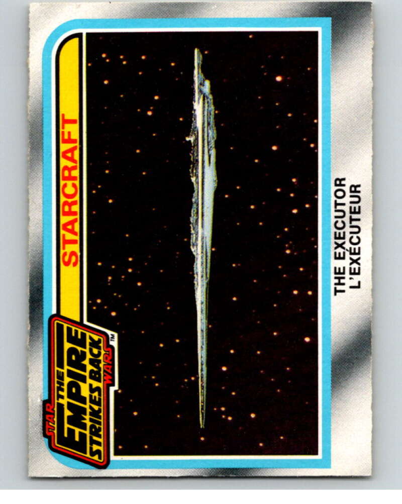1980 OPC The Empire Strikes Back #136 Imperial Star Destroyer V91404 Image 1