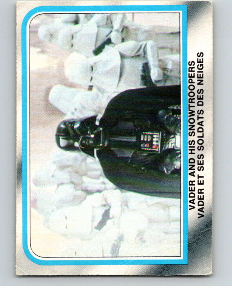 1980 OPC The Empire Strikes Back #165 Vader and His Snowtroopers V91453 Image 1