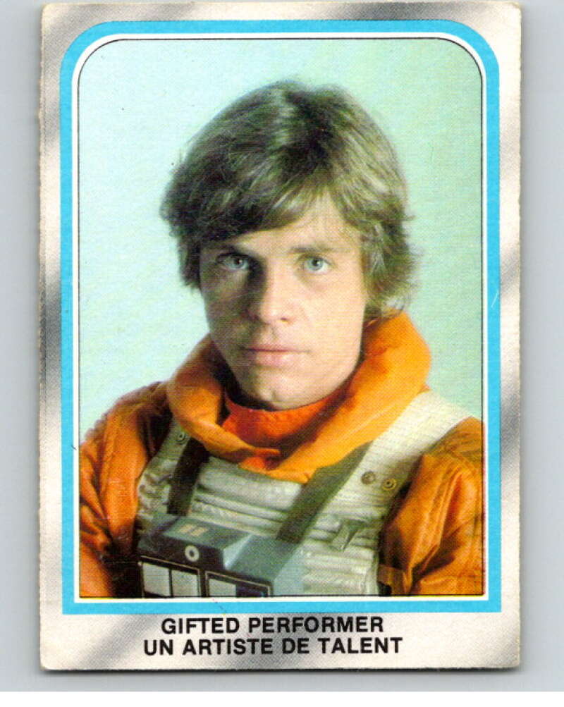 1980 OPC The Empire Strikes Back #225 Actress Carrie Fisher V91529 Image 1