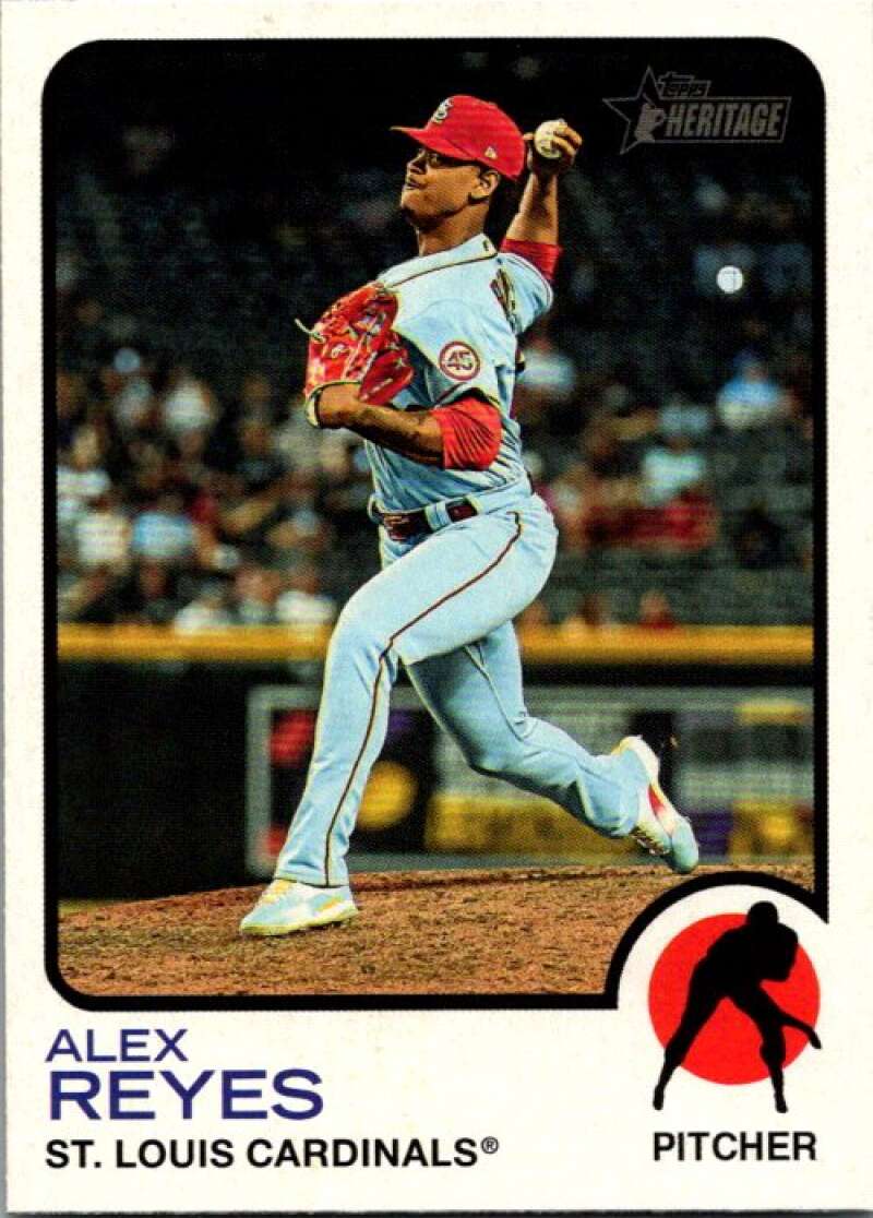 2022 Topps Heritage #103 Alex Reyes St. Louis Cardinals V91989 Image 1