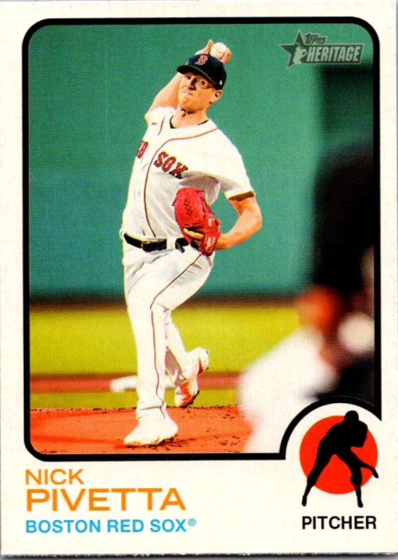 2022 Topps Heritage #121 Nick Pivetta Boston Red Sox V92004 Image 1