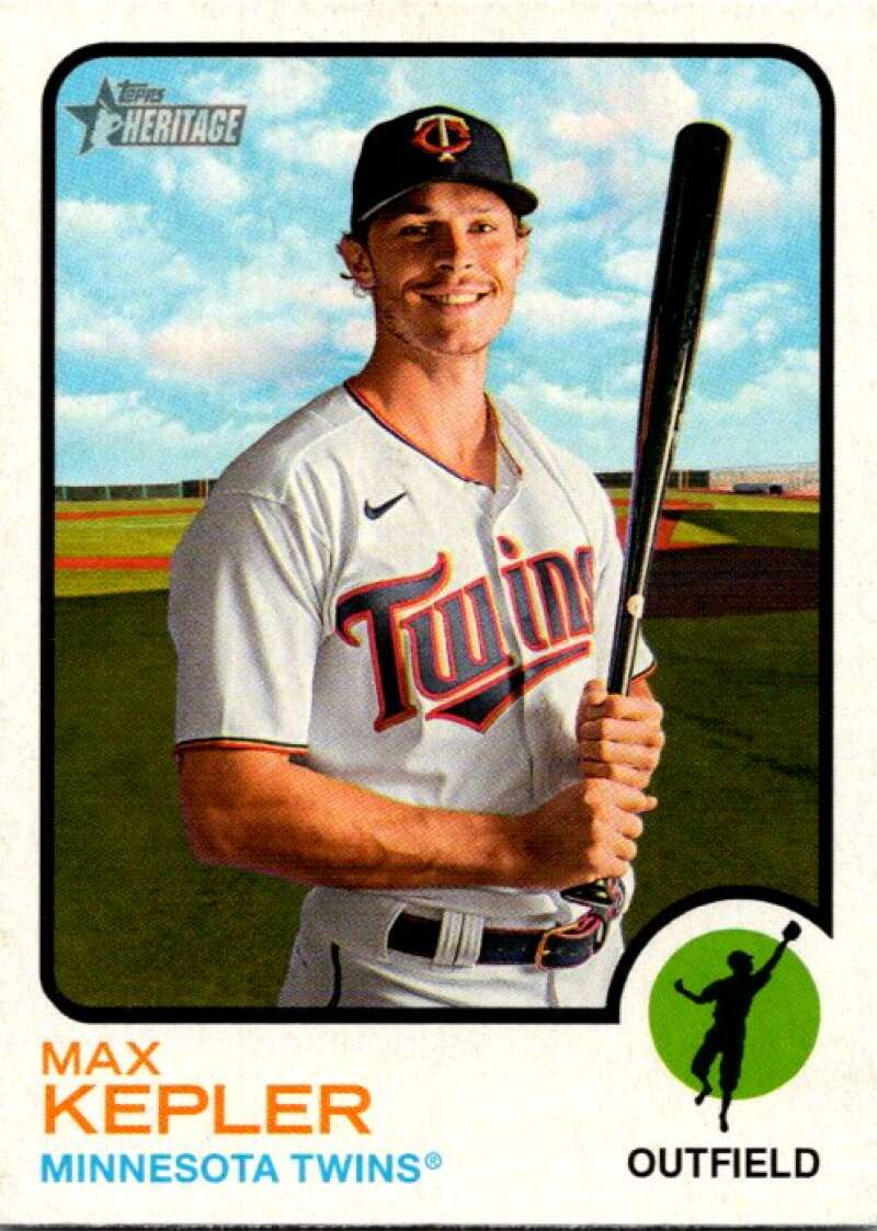 2022 Topps Heritage #122 Max Kepler Minnesota Twins V92006 Image 1