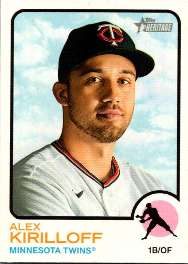 2022 Topps Heritage #151 Alex Kirilloff Minnesota Twins V92023 Image 1