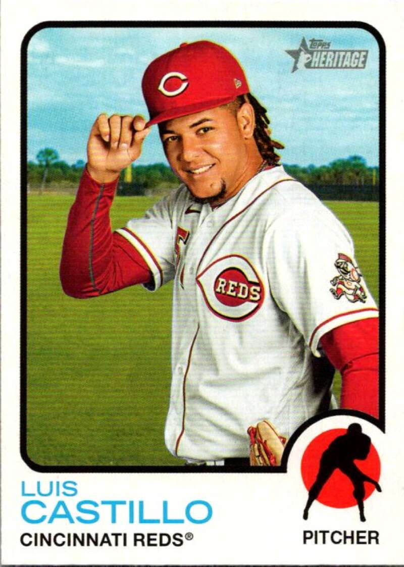 2022 Topps Heritage #215 Luis Castillo Cincinnati Reds V92065 Image 1