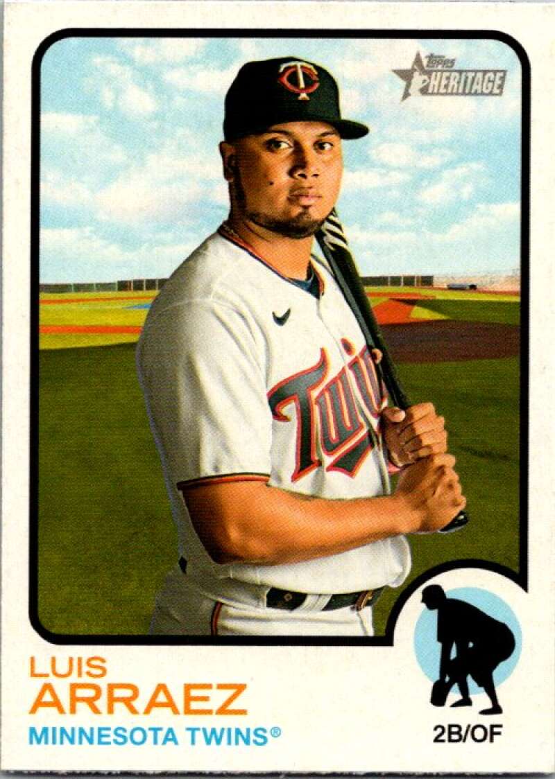 2022 Topps Heritage #237 Luis Arraez Minnesota Twins V92084 Image 1
