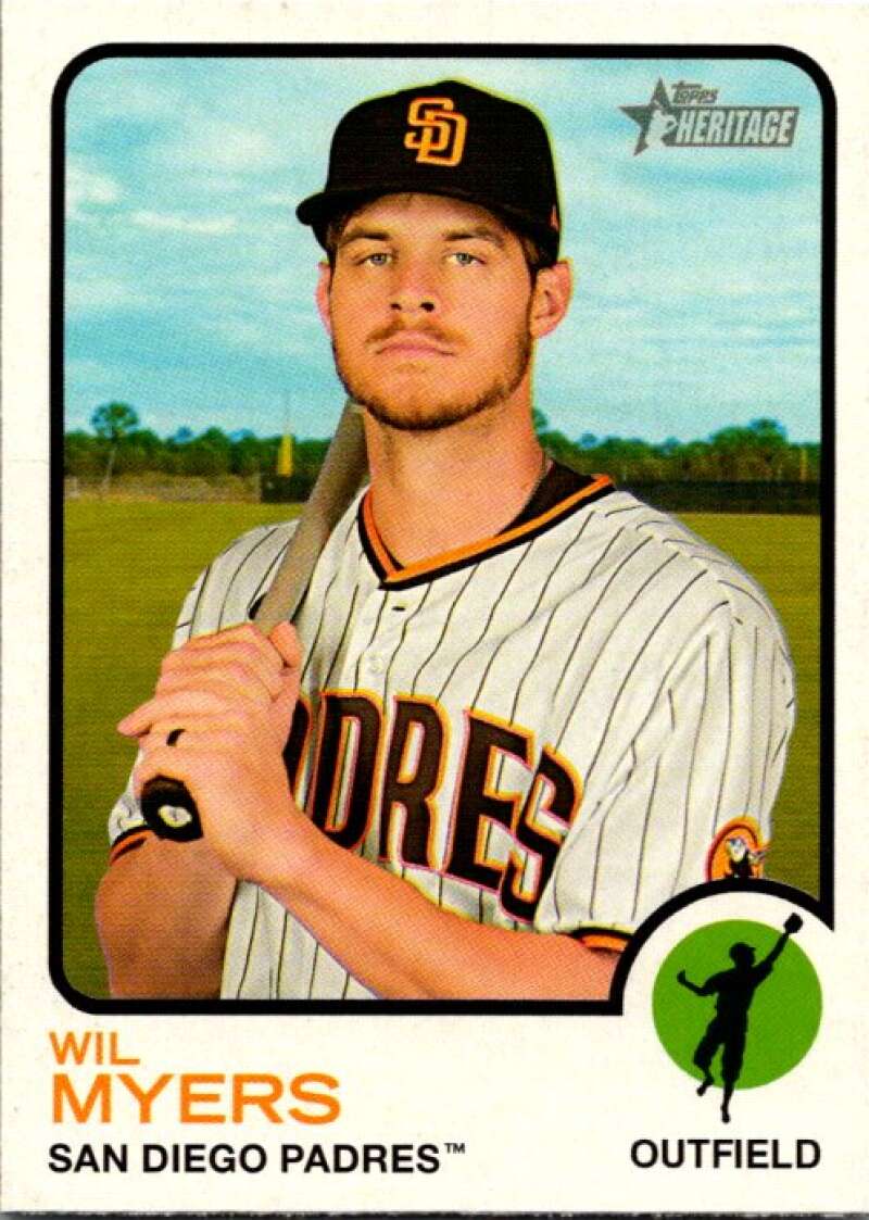 2022 Topps Heritage #288 Wil Myers San Diego Padres V92116 Image 1