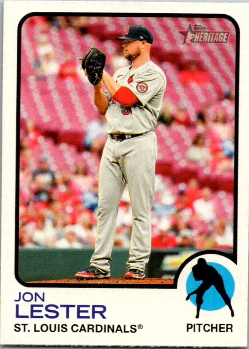 2022 Topps Heritage #323 Jon Lester St. Louis Cardinals V92149 Image 1