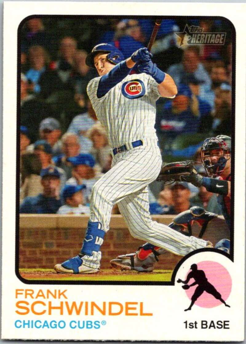 2022 Topps Heritage #324 Frank Schwindel Chicago Cubs V92150 Image 1