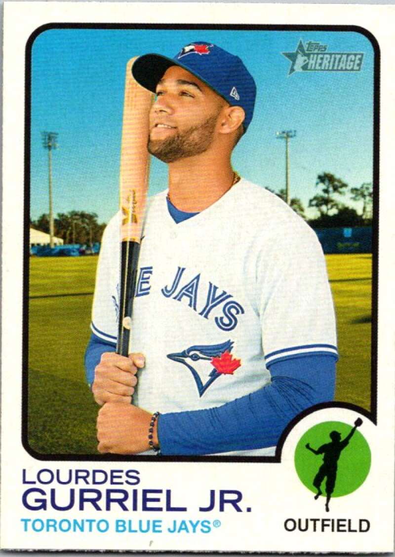 2022 Topps Heritage #371 Lourdes Gurriel Jr. Toronto Blue Jays V92189 Image 1