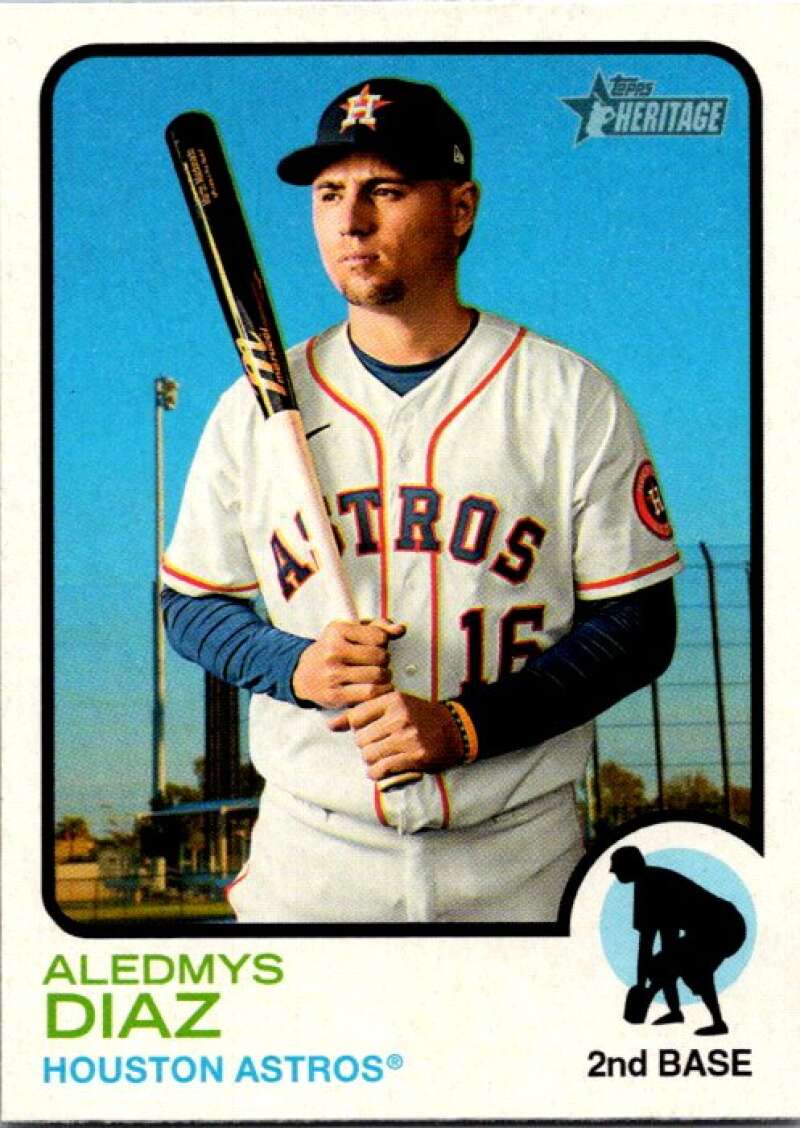 2022 Topps Heritage #409 Aledmys Diaz High Number Short Print V92212 Image 1