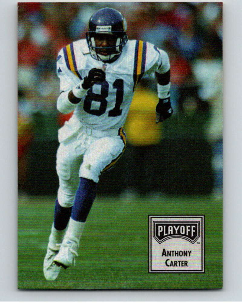 1993 Playoff Contenders #16 Anthony Carter Minnesota Vikings V92604 Image 1