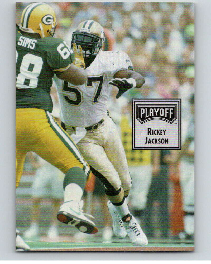 1993 Playoff Contenders #24 Rickey Jackson New Orleans Saints V92612 Image 1