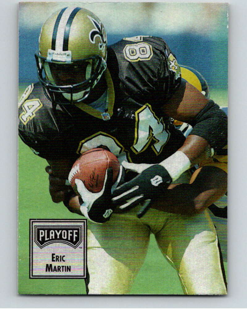 1993 Playoff Contenders #62 Eric Martin New Orleans Saints V92654 Image 1